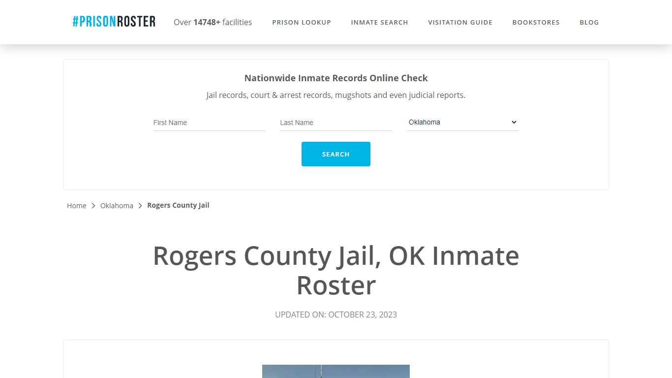 Rogers County Jail, OK Inmate Roster - Prisonroster